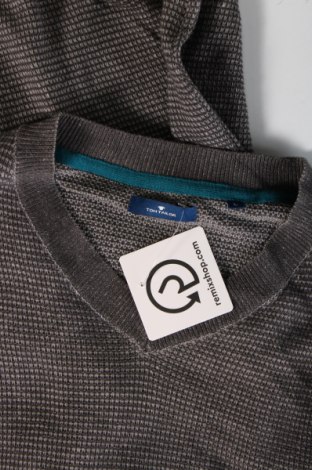 Ανδρικό πουλόβερ Tom Tailor, Μέγεθος L, Χρώμα Γκρί, Τιμή 11,15 €