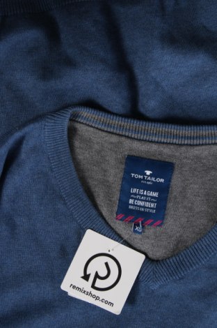 Ανδρικό πουλόβερ Tom Tailor, Μέγεθος XL, Χρώμα Μπλέ, Τιμή 11,15 €