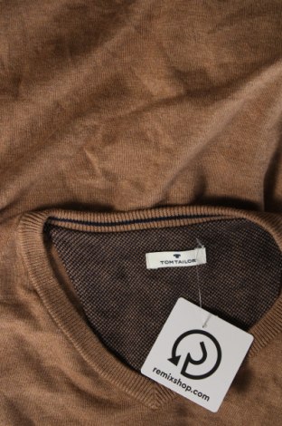 Мъжки пуловер Tom Tailor, Размер XXL, Цвят Кафяв, Цена 15,98 лв.