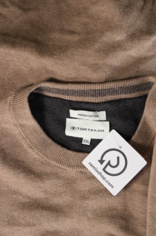 Ανδρικό πουλόβερ Tom Tailor, Μέγεθος XXL, Χρώμα  Μπέζ, Τιμή 8,41 €