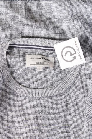 Мъжки пуловер Tom Tailor, Размер L, Цвят Сив, Цена 13,60 лв.
