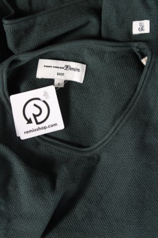 Ανδρικό πουλόβερ Tom Tailor, Μέγεθος S, Χρώμα Πράσινο, Τιμή 8,83 €