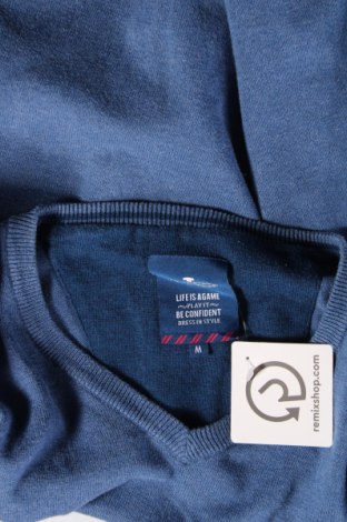 Herrenpullover Tom Tailor, Größe M, Farbe Blau, Preis 10,46 €