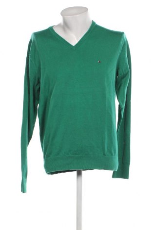 Мъжки пуловер Tommy Hilfiger, Размер L, Цвят Зелен, Цена 55,68 лв.