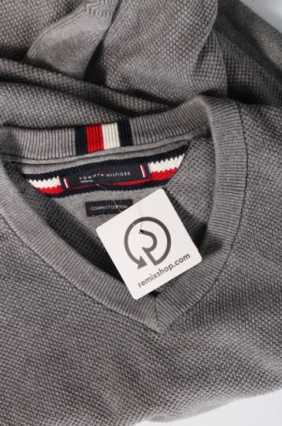 Ανδρικό πουλόβερ Tommy Hilfiger, Μέγεθος M, Χρώμα Γκρί, Τιμή 31,47 €