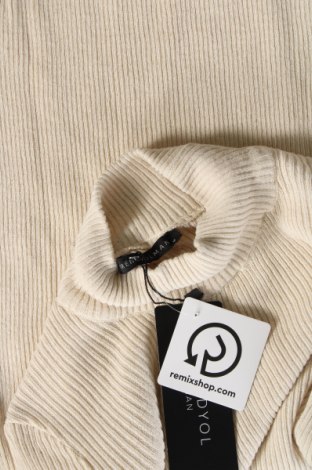 Мъжки пуловер Trendyol, Размер M, Цвят Бежов, Цена 33,11 лв.