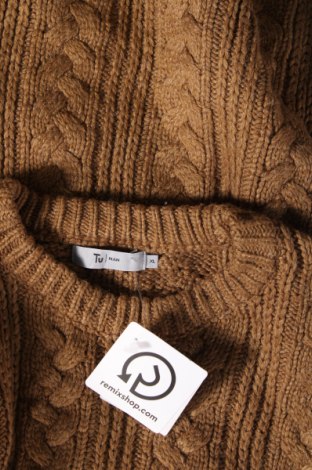 Ανδρικό πουλόβερ Tu, Μέγεθος XL, Χρώμα Καφέ, Τιμή 7,18 €