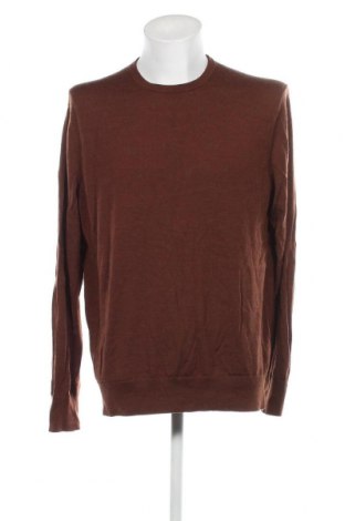Мъжки пуловер Uniqlo, Размер XL, Цвят Кафяв, Цена 19,04 лв.