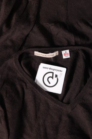 Мъжки пуловер Uniqlo, Размер M, Цвят Кафяв, Цена 14,62 лв.