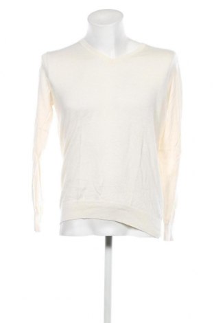 Ανδρικό πουλόβερ Uniqlo, Μέγεθος L, Χρώμα Εκρού, Τιμή 13,04 €