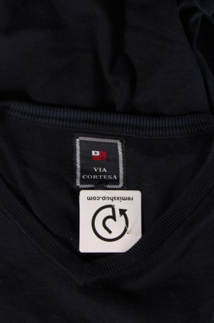 Ανδρικό πουλόβερ Via Cortesa, Μέγεθος XL, Χρώμα Μπλέ, Τιμή 9,51 €