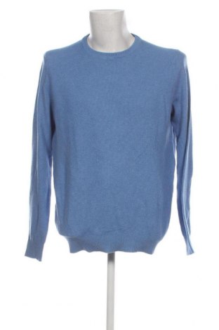 Ανδρικό πουλόβερ Walbusch, Μέγεθος L, Χρώμα Μπλέ, Τιμή 24,16 €