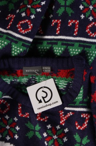 Мъжки пуловер Watson's, Размер M, Цвят Многоцветен, Цена 13,60 лв.