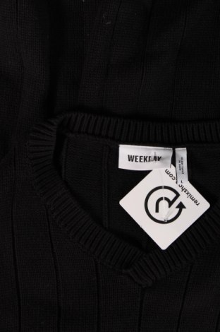 Мъжки пуловер Weekday, Размер L, Цвят Черен, Цена 7,60 лв.