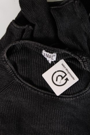 Pánsky sveter  X-Mail, Veľkosť M, Farba Sivá, Cena  7,73 €