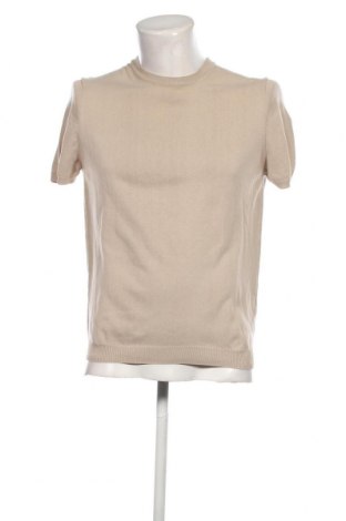 Мъжки пуловер Zara, Размер M, Цвят Бежов, Цена 19,20 лв.