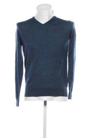 Мъжки пуловер Zara Man, Размер L, Цвят Син, Цена 17,92 лв.