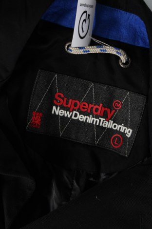 Ανδρική καμπαρντίνα Superdry, Μέγεθος L, Χρώμα Μαύρο, Τιμή 67,00 €