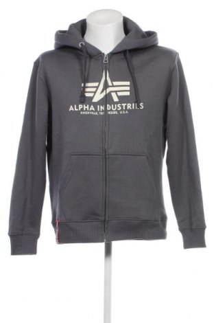 Férfi sweatshirt Alpha Industries, Méret L, Szín Szürke, Ár 26 216 Ft