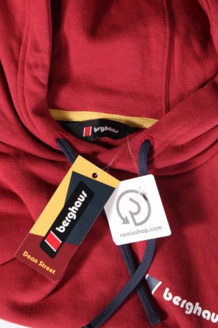 Ανδρικό φούτερ Berghaus, Μέγεθος XS, Χρώμα Κόκκινο, Τιμή 31,96 €