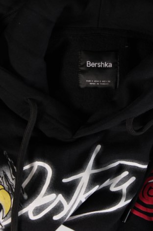 Ανδρικό φούτερ Bershka, Μέγεθος S, Χρώμα Μαύρο, Τιμή 17,94 €