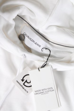 Herren Sweatshirt Calvin Klein Jeans, Größe L, Farbe Weiß, Preis € 64,94