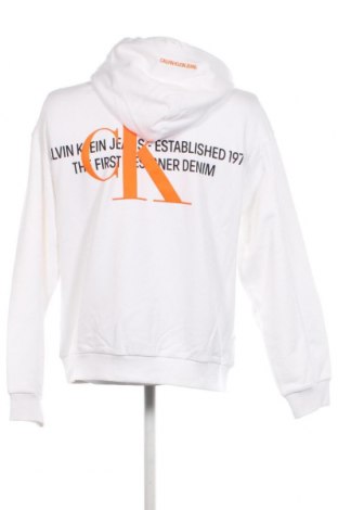 Herren Sweatshirt Calvin Klein Jeans, Größe XL, Farbe Weiß, Preis 50,51 €