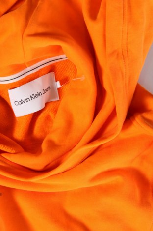 Herren Sweatshirt Calvin Klein Jeans, Größe L, Farbe Orange, Preis € 68,55