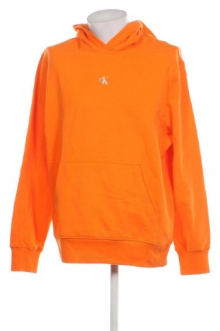 Ανδρικό φούτερ Calvin Klein Jeans, Μέγεθος L, Χρώμα Πορτοκαλί, Τιμή 68,55 €