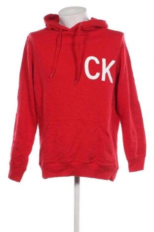 Pánska mikina  Calvin Klein Jeans, Veľkosť L, Farba Červená, Cena  35,15 €