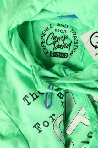 Herren Sweatshirt Camp David, Größe XXL, Farbe Grün, Preis 38,27 €