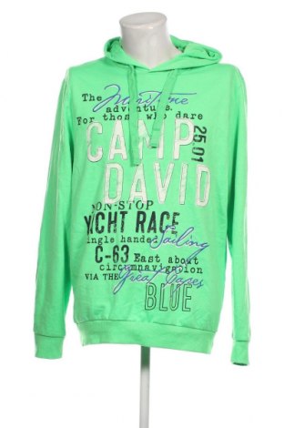 Ανδρικό φούτερ Camp David, Μέγεθος XXL, Χρώμα Πράσινο, Τιμή 34,02 €