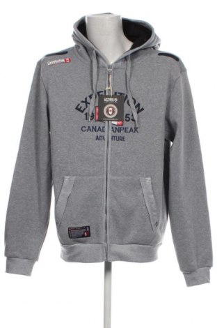 Herren Sweatshirt Canadian Peak, Größe XXL, Farbe Grau, Preis 60,72 €