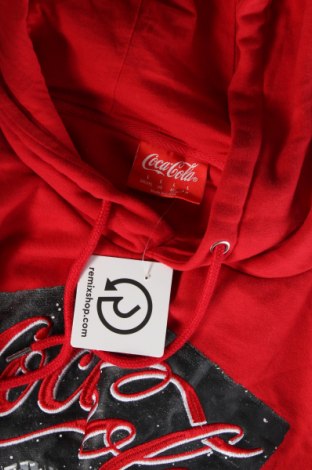 Herren Sweatshirt Coca Cola, Größe L, Farbe Rot, Preis € 18,54