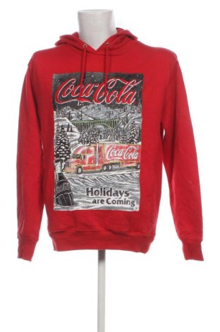Herren Sweatshirt Coca Cola, Größe L, Farbe Rot, Preis € 17,12