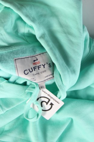Мъжки суичър Cuffy's, Размер XL, Цвят Зелен, Цена 21,00 лв.
