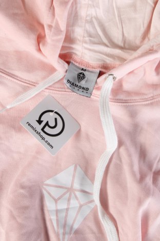 Herren Sweatshirt Diamond, Größe M, Farbe Rosa, Preis € 11,13