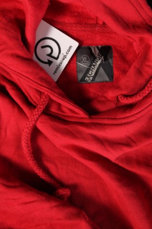 Ανδρικό φούτερ Exchange, Μέγεθος XL, Χρώμα Κόκκινο, Τιμή 26,64 €