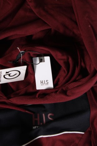 Herren Sweatshirt H.I.S, Größe M, Farbe Rot, Preis € 7,35