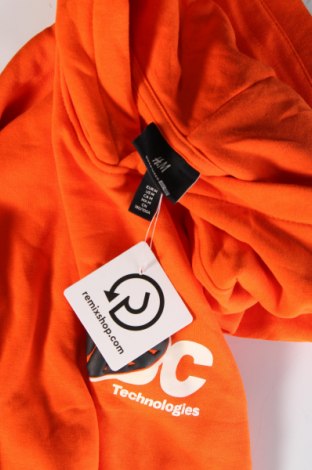 Мъжки суичър H&M, Размер M, Цвят Оранжев, Цена 22,62 лв.