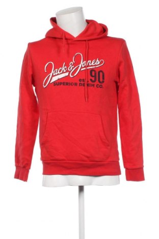 Ανδρικό φούτερ Jack & Jones, Μέγεθος S, Χρώμα Κόκκινο, Τιμή 16,70 €