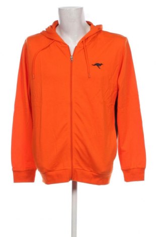 Herren Sweatshirt Kangaroos, Größe L, Farbe Orange, Preis 9,59 €