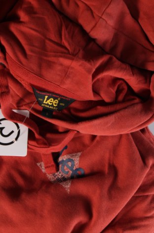 Herren Sweatshirt Lee, Größe S, Farbe Orange, Preis 30,62 €