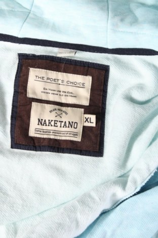 Męska bluza Naketano, Rozmiar XL, Kolor Niebieski, Cena 175,92 zł