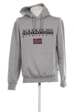Herren Sweatshirt Napapijri, Größe L, Farbe Grau, Preis 78,84 €