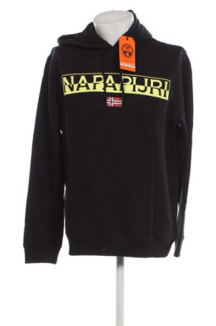 Ανδρικό φούτερ Napapijri, Μέγεθος XL, Χρώμα Μαύρο, Τιμή 82,99 €