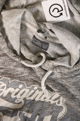 Ανδρικό φούτερ Originals By Jack & Jones, Μέγεθος L, Χρώμα Γκρί, Τιμή 7,18 €