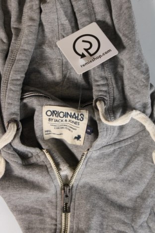Ανδρικό φούτερ Originals By Jack & Jones, Μέγεθος S, Χρώμα Γκρί, Τιμή 5,51 €