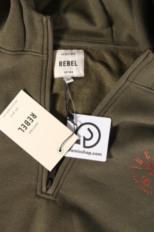 Herren Sweatshirt Rebel, Größe XL, Farbe Grün, Preis 12,09 €
