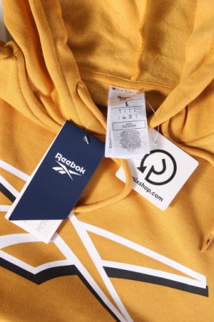 Herren Sweatshirt Reebok, Größe L, Farbe Gelb, Preis 31,32 €
